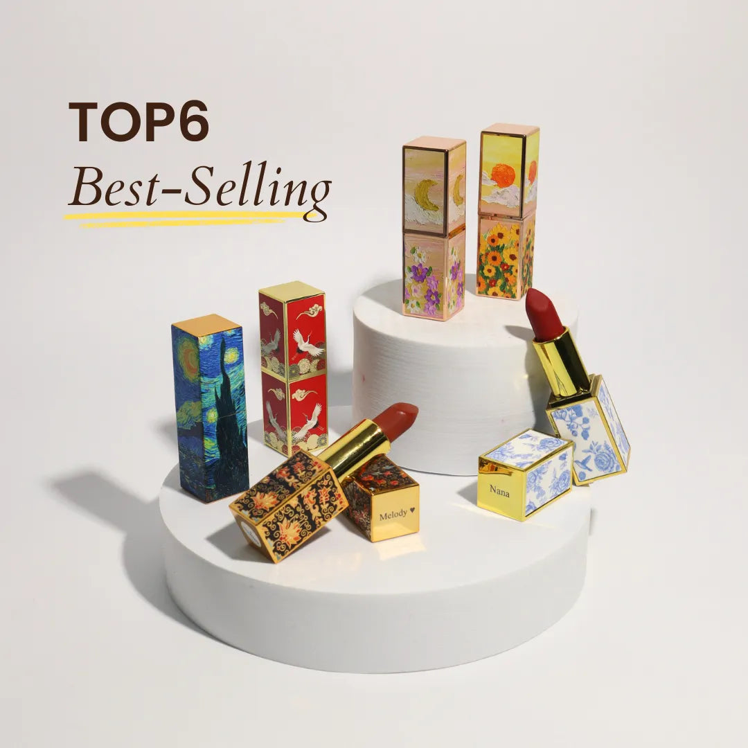 Top 6 Best-Selling Custom Lipsticks