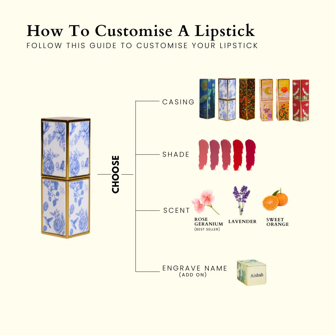 Top 6 Best-Selling Custom Lipsticks