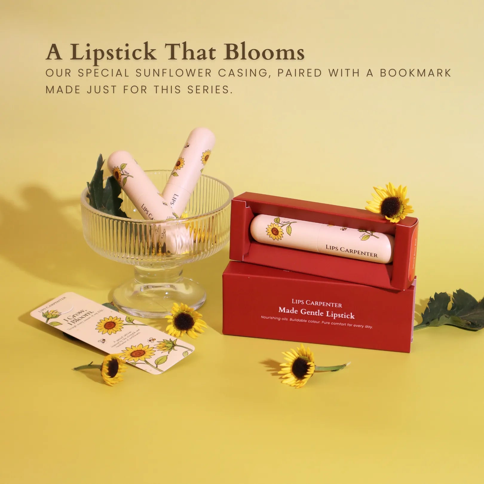 Made Gentle Lipstick - Sunflower Series