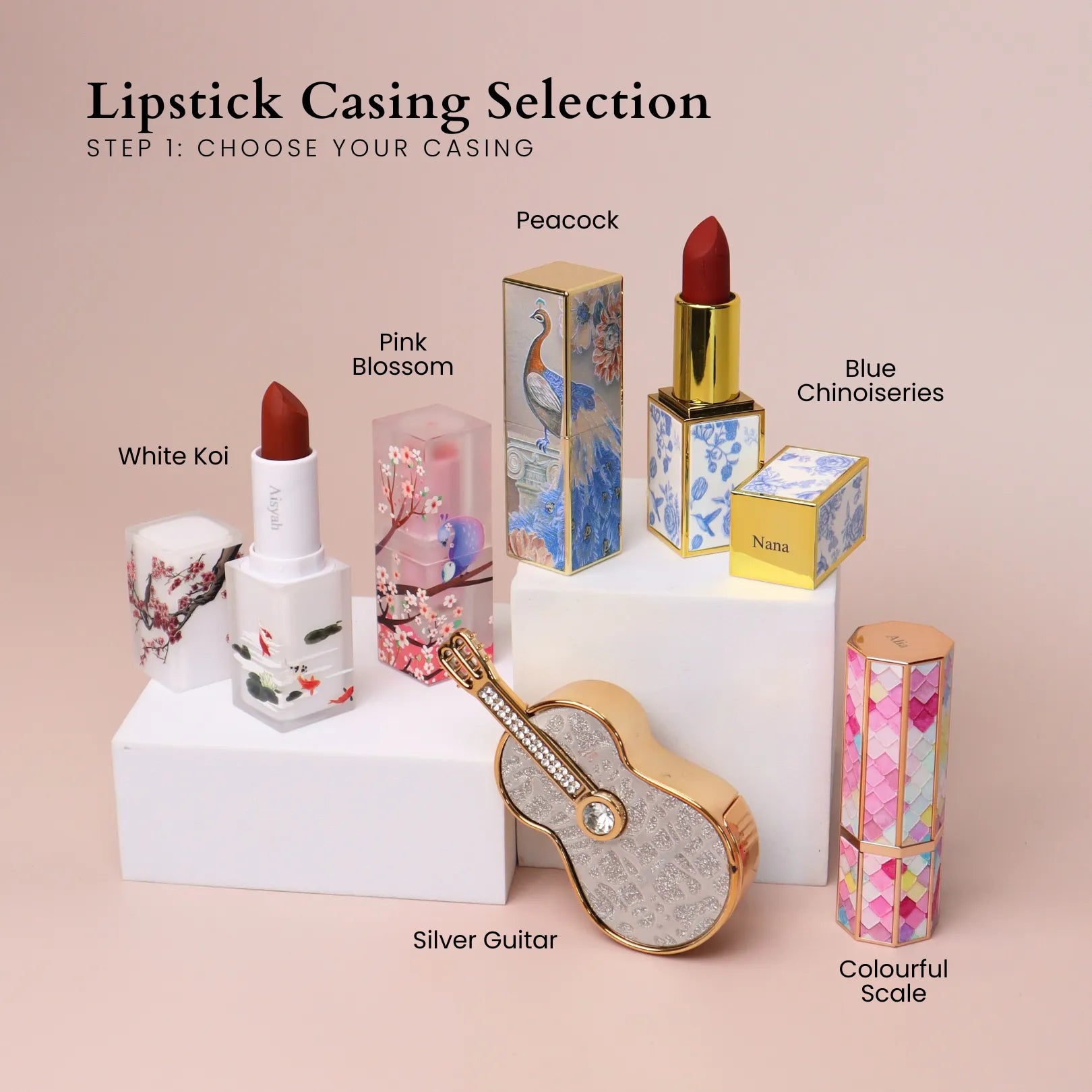 Top 6 Best-Selling Custom Lipsticks