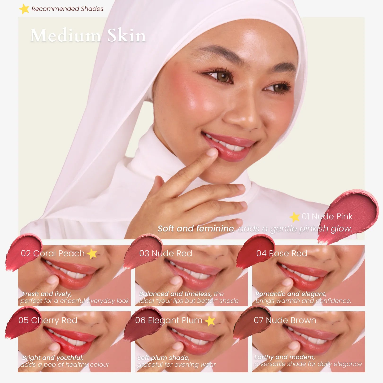 Made Gentle Lipstick - Sunflower Series