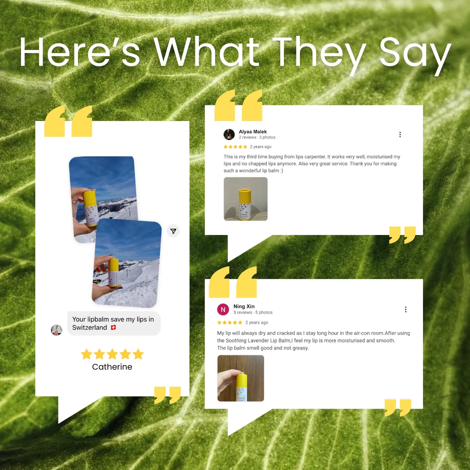 Moisturising Lip Balm