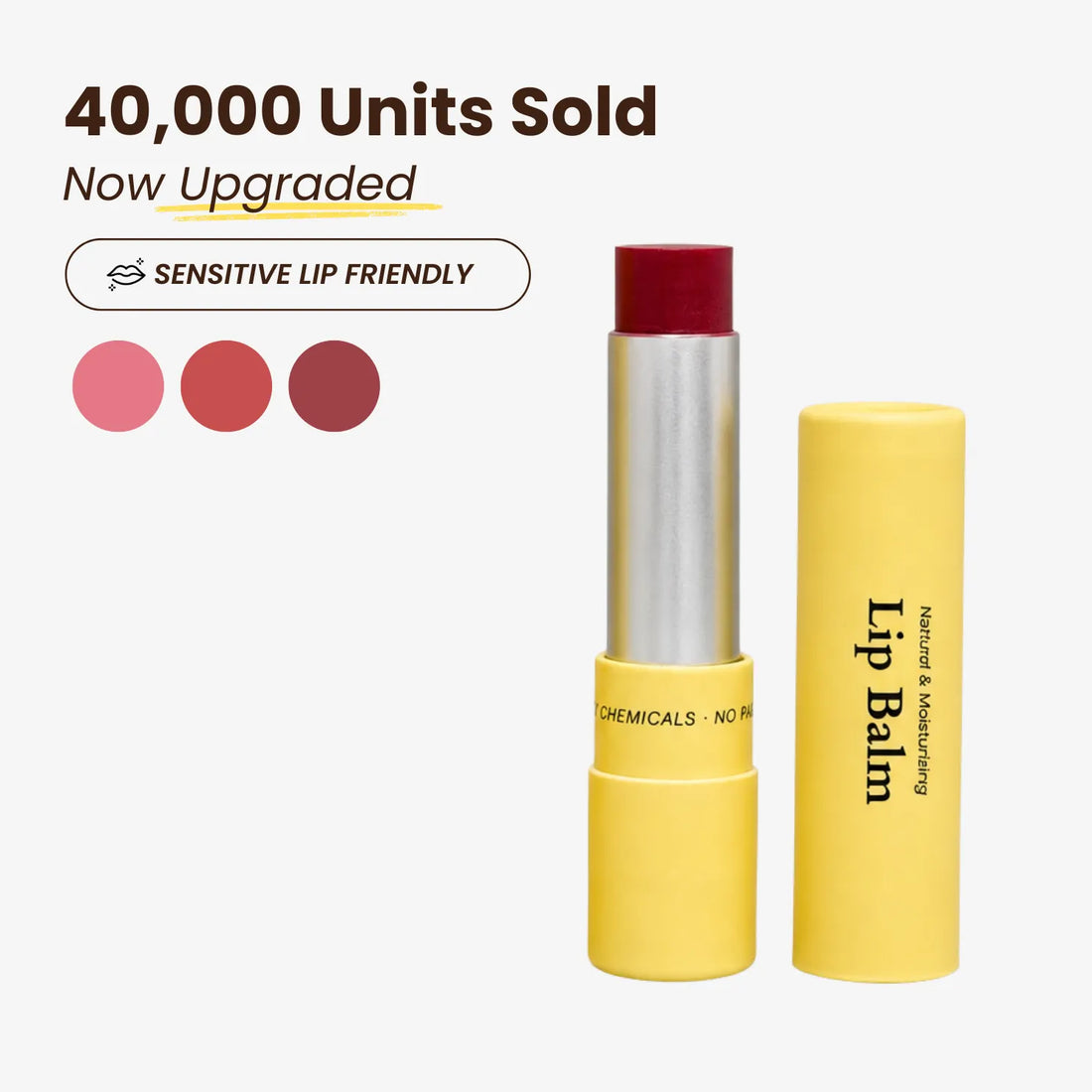 [Upgraded] Tinted Lip Balm