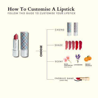 Customised Lipstick - Twist Up Series