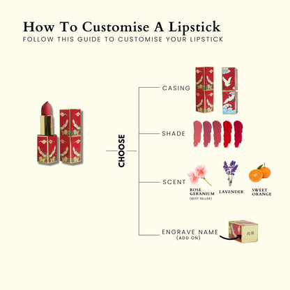 Customised Lipstick - Crane Series