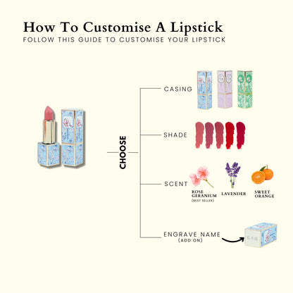 Customised Lipstick - Classic China Series