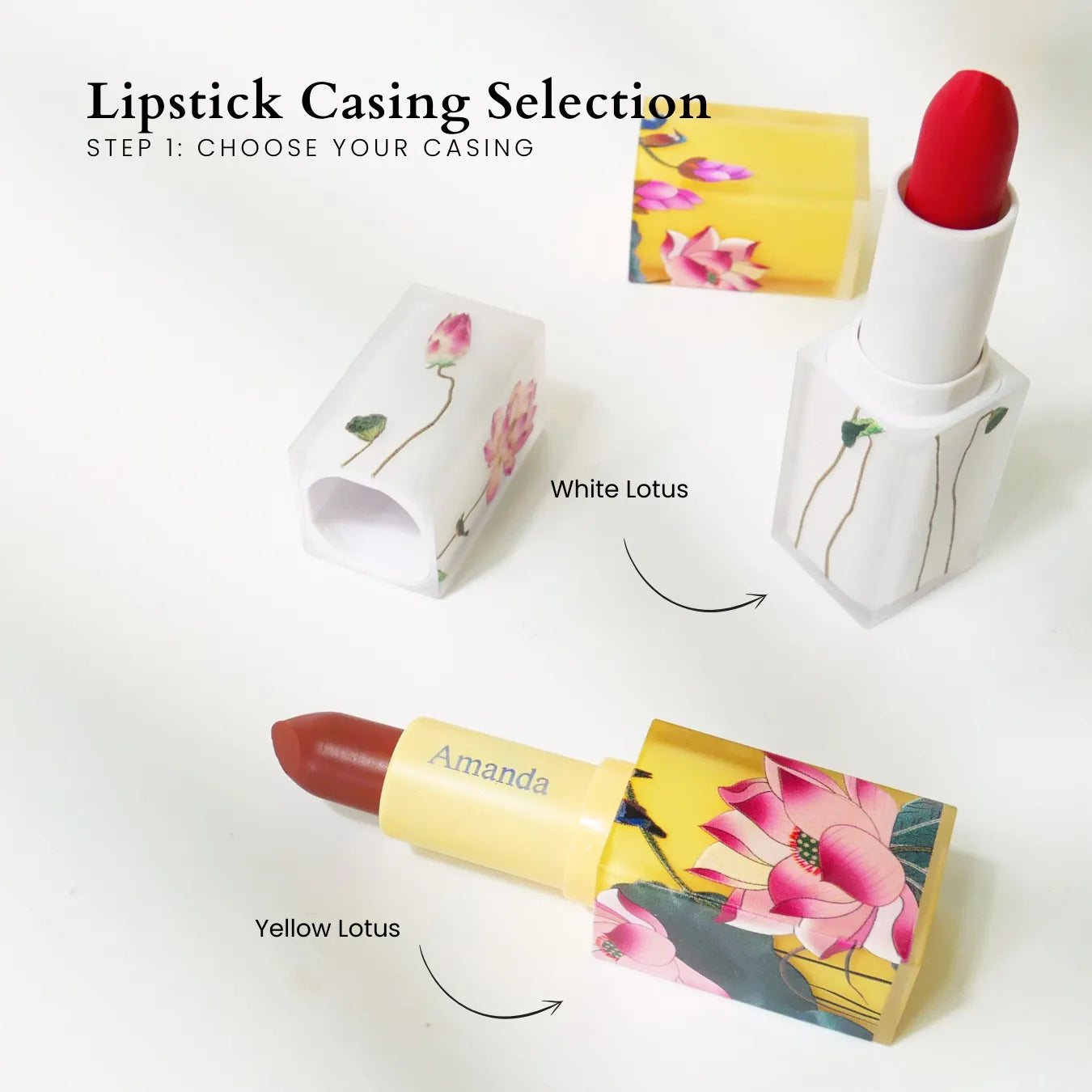 Customised Lipstick - Lotus Series