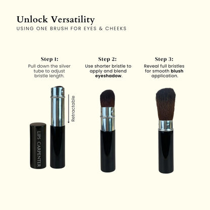 Retractable Makeup Brush