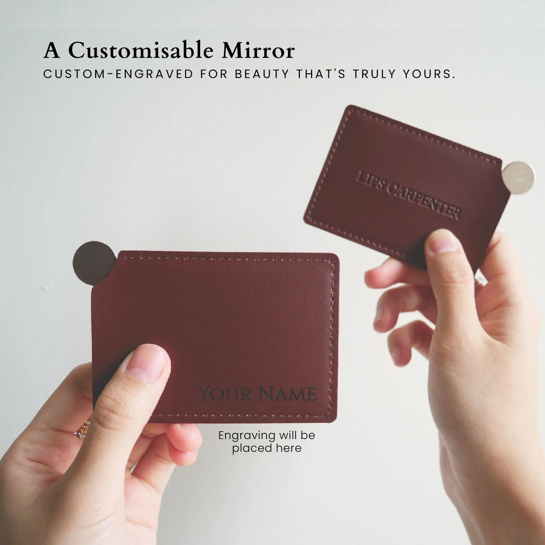 Stainless Steel Pocket Mirror