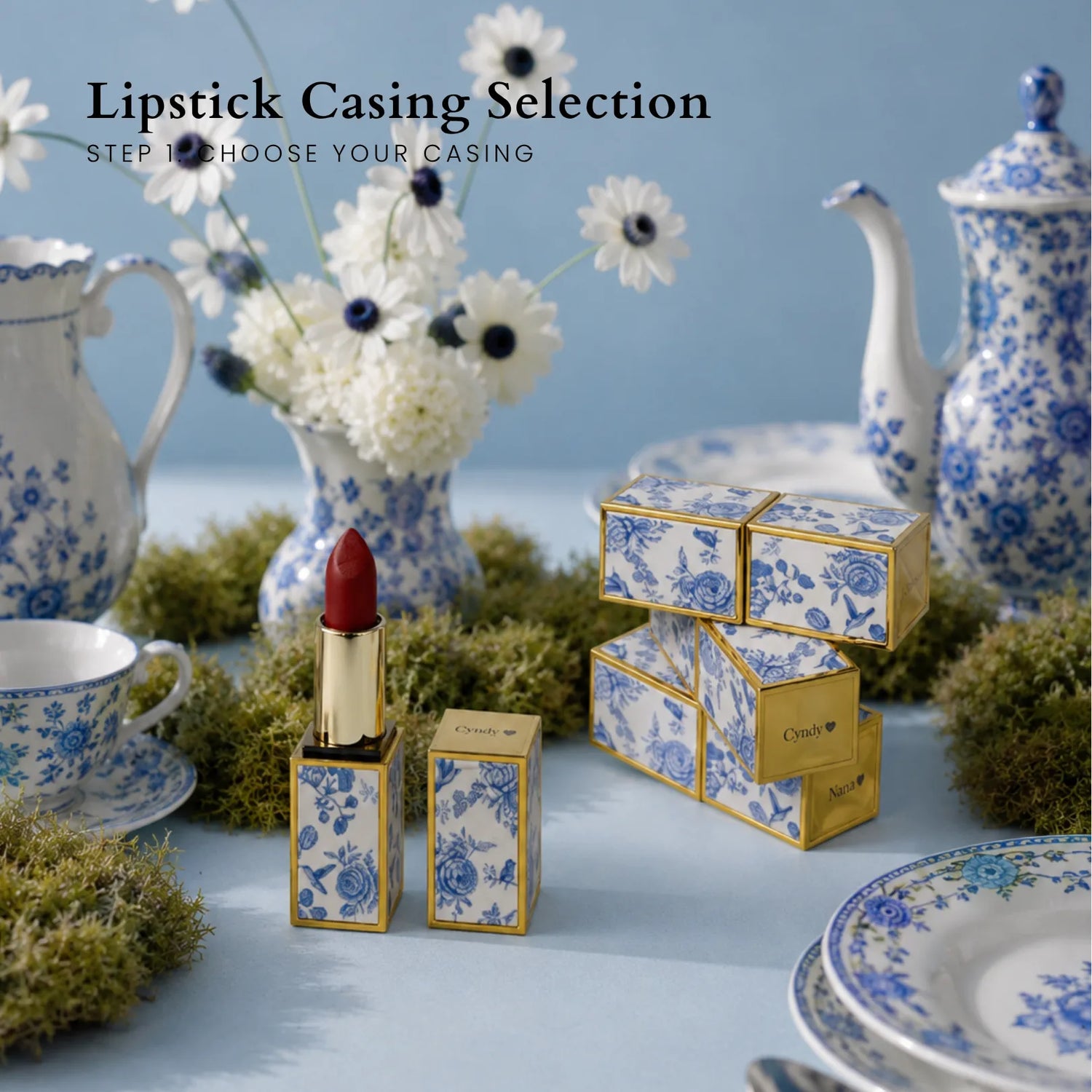 Customised Lipstick - Chinoiserie Series