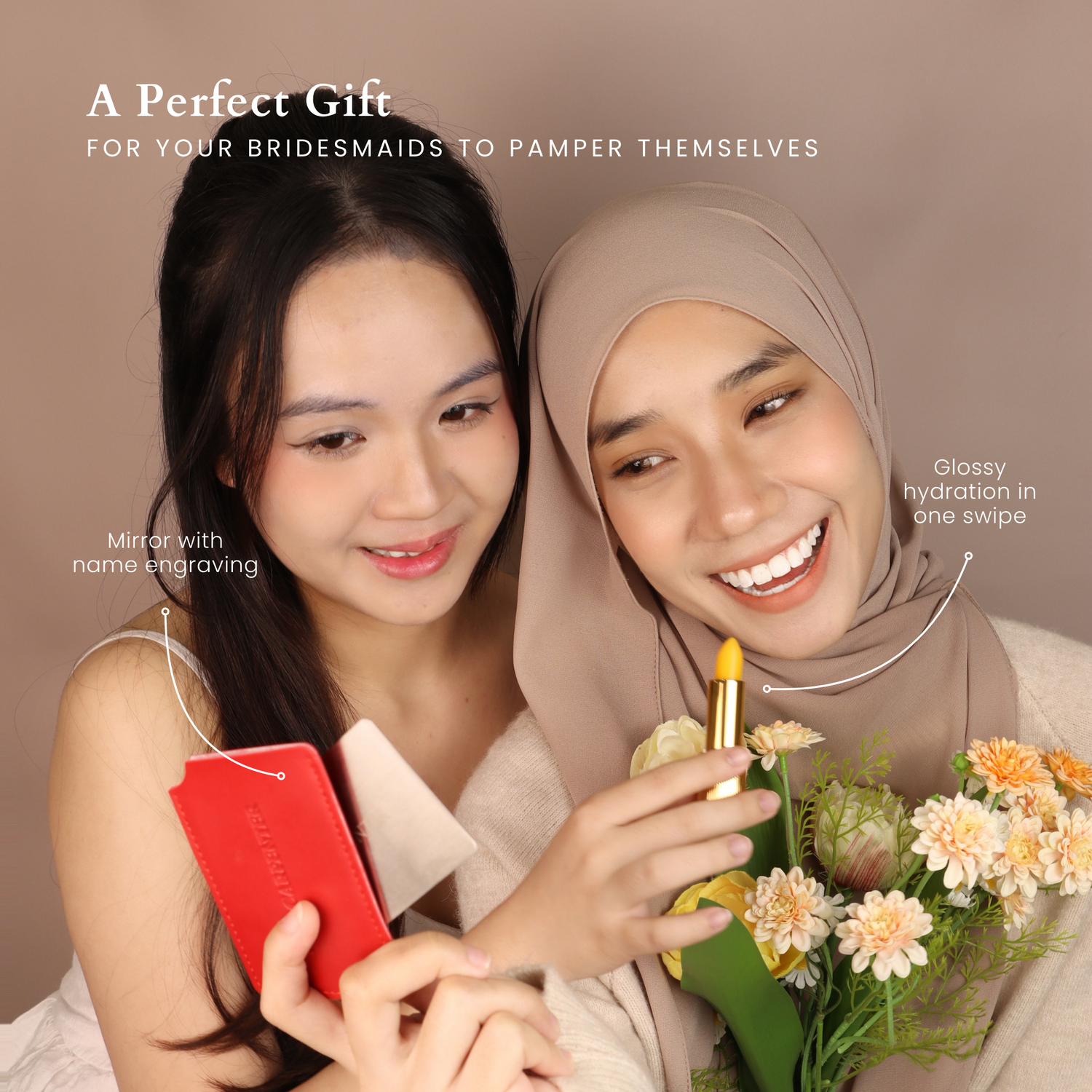 Glow With Love Bridesmaid Gift Set