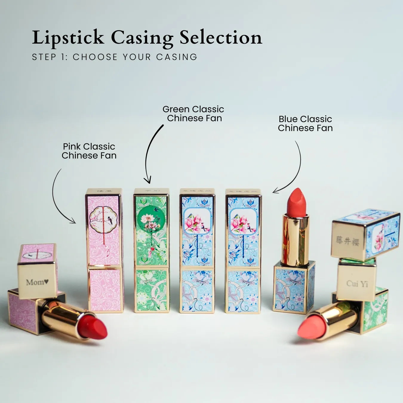 Customised Lipstick - Classic China Series