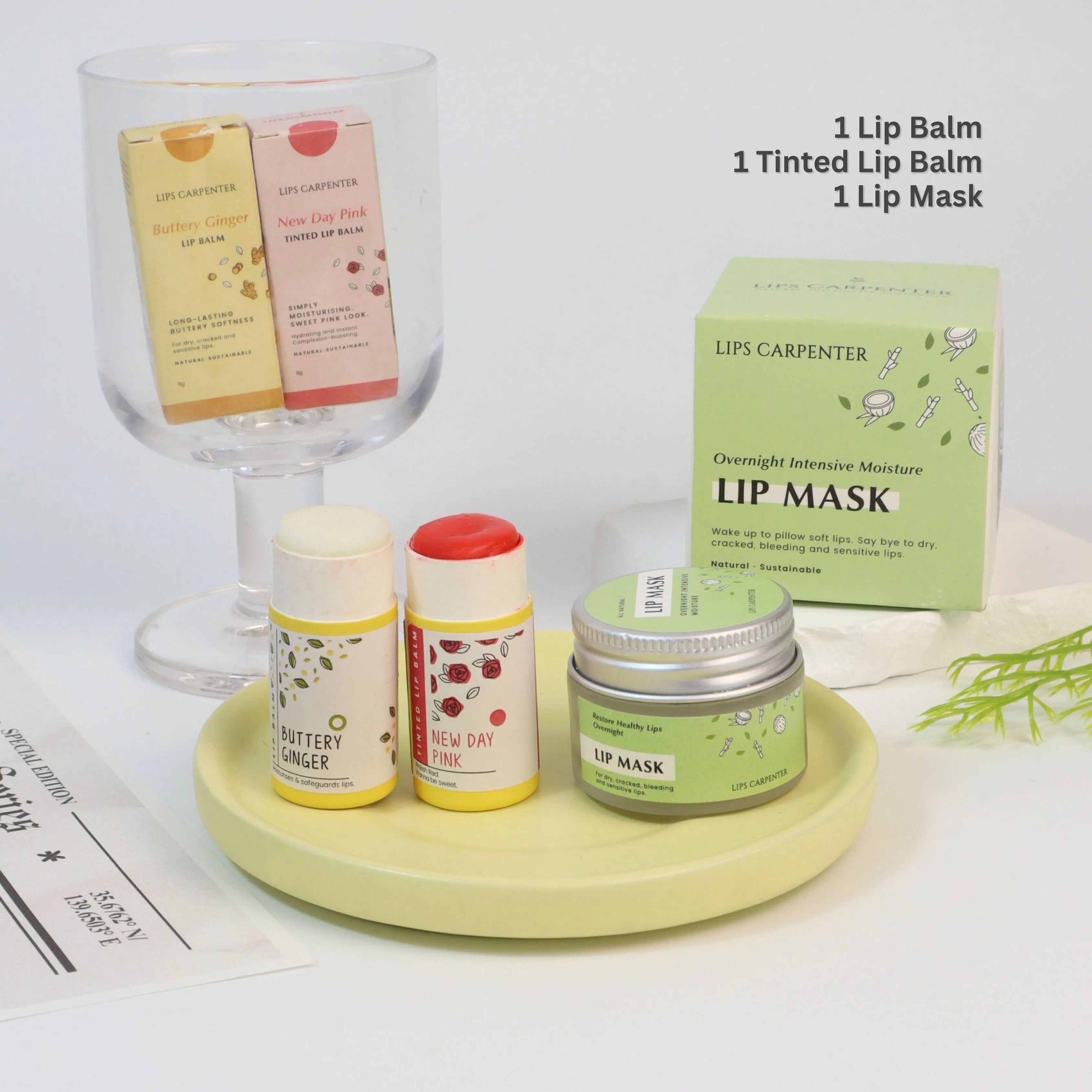 3 Essentials for Lip Care Set