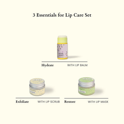 3 Essentials for Lip Care Set