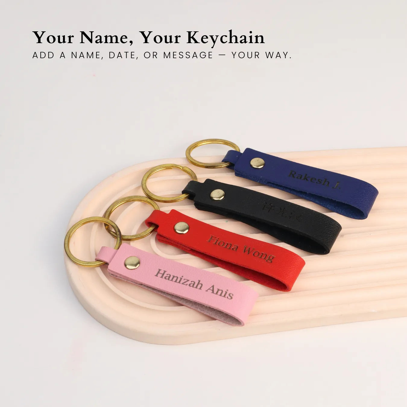 Personalised Keychain