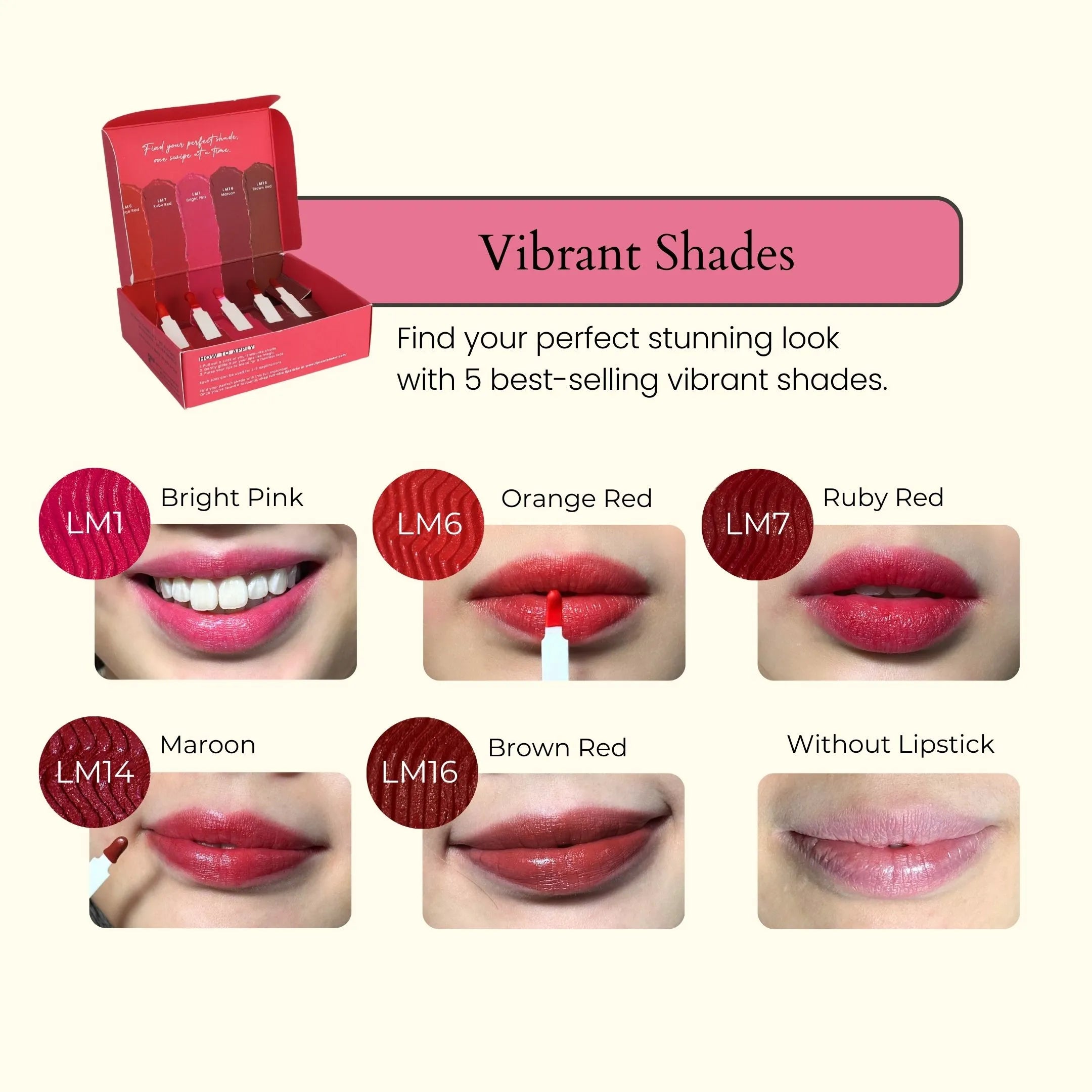 Lipstick Sample Kit – Matchbox