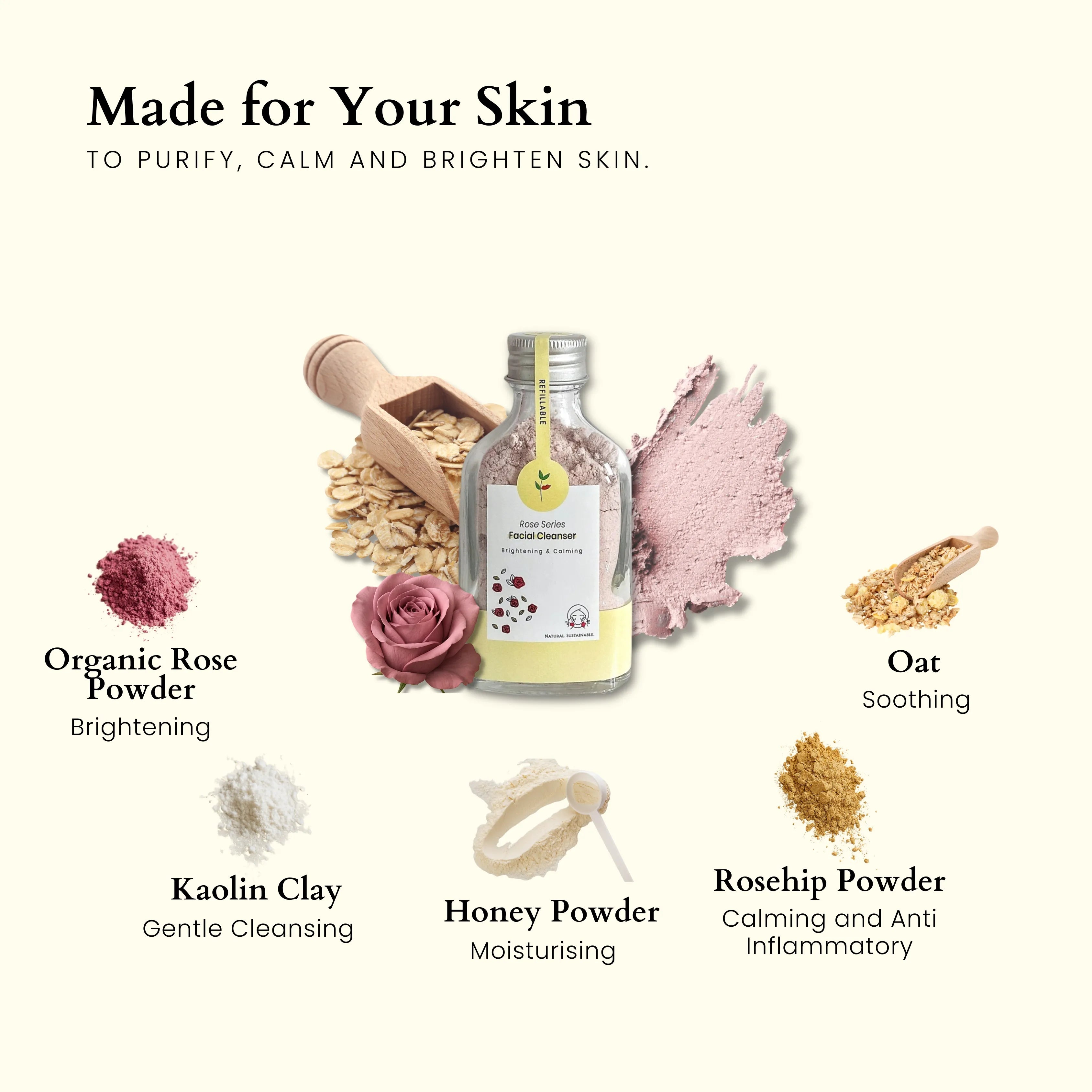 Rose Series Facial Cleanser