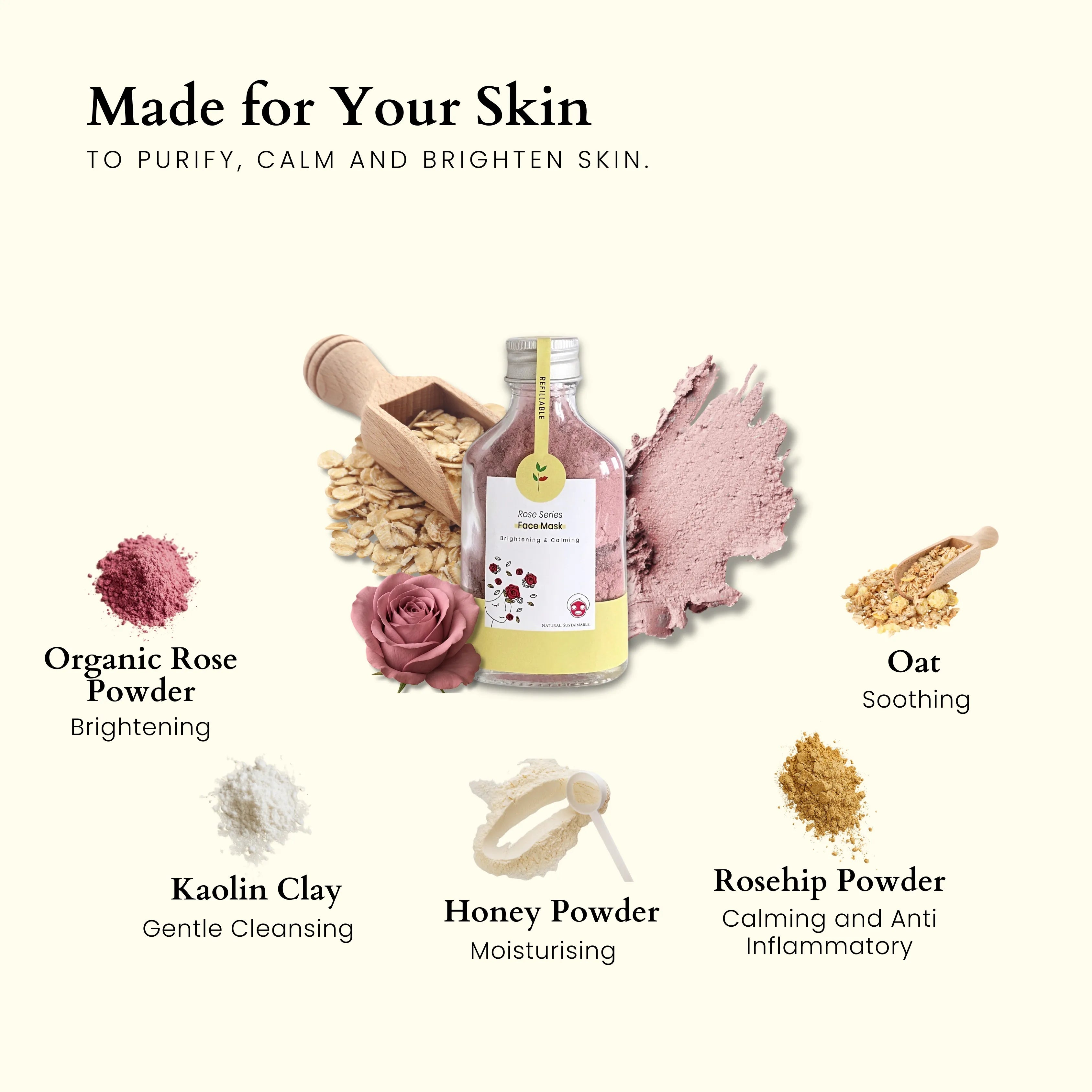 Rose Series Face Mask