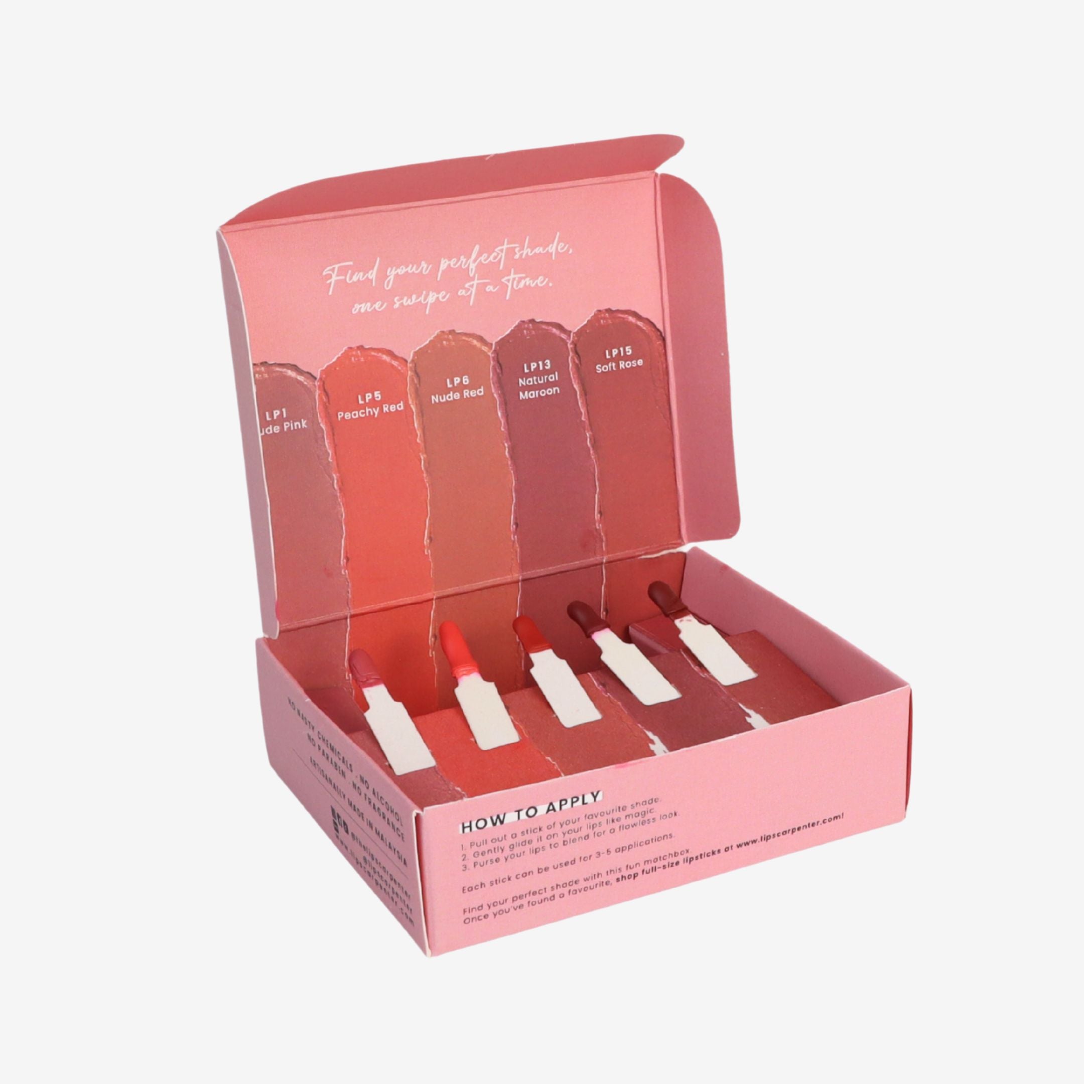 Lipstick Sample Kit – Matchbox