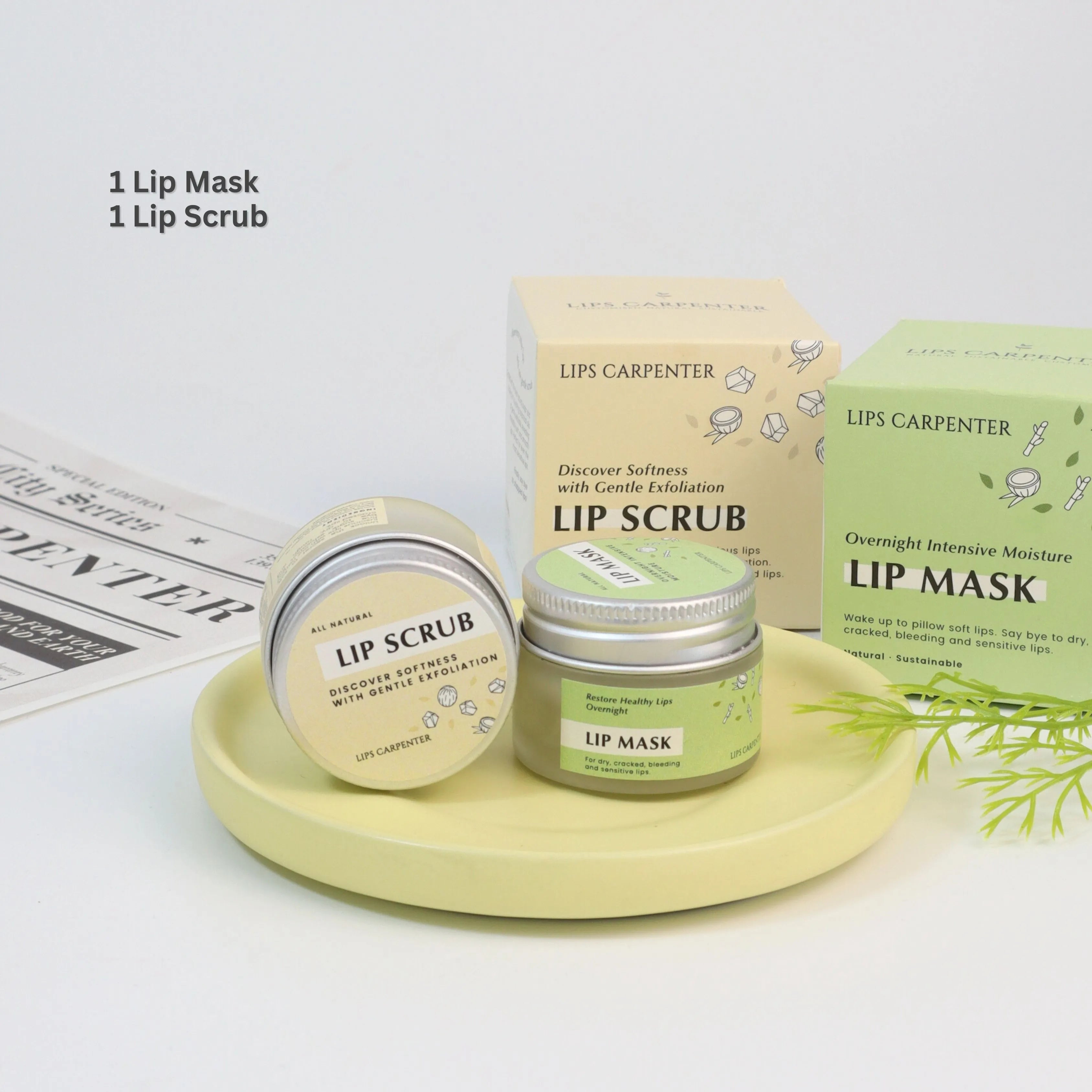 Smooth and Pink Lips Gift Set